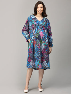 Hue - La - La Maternity and Nursing Dress - DRS - SK - HUEL - S