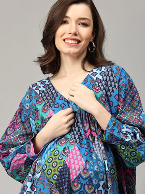 Hue - La - La Maternity and Nursing Dress - DRS - SK - HUEL - S