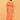 Hues & Honey Maternity and Nursing Kaftan Nighty back view showing loose, flowy fit and midi length design.