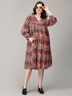 Hue's That Girl Maternity and Nursing Dress - DRS - SK - HUTG - S