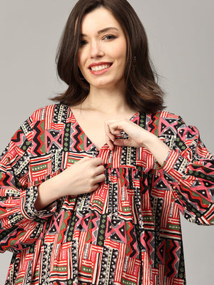 Hue's That Girl Maternity and Nursing Dress - DRS - SK - HUTG - S