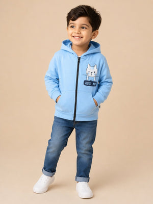 Hug Me Zipper Jacket - 0-6 Months Kids Winter Zipper Jackets