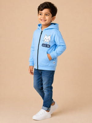 Hug Me Zipper Jacket - 0-6 Months Kids Winter Zipper Jackets