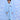 Hug Me Zipper Jacket & Light Blue Sweatpants Combo - KWW - AN - HMLB - 0 - 6