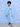 Hug Me Zipper Jacket & Light Blue Sweatpants Combo - KWW - AN - HMLB - 0 - 6
