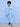 Hug Me Zipper Jacket & Light Blue Sweatpants Combo - KWW - AN - HMLB - 0 - 6