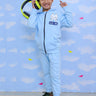 Hug Me Zipper Jacket & Light Blue Sweatpants Combo - KWW - AN - HMLB - 0 - 6