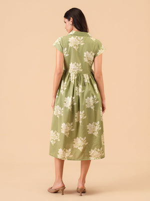 Hushed Hues Maternity and Nursing Dress - S Maternity Casual Dress