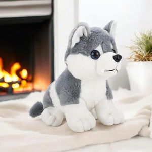 Husky Stuffed Animal Plush Toy 26 cm - Soft Toy