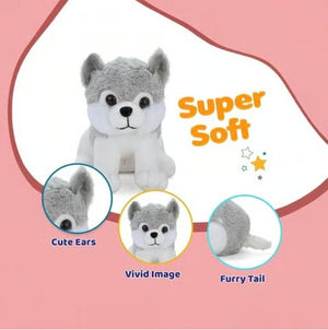Husky Stuffed Animal Plush Toy 26 cm - Soft Toy