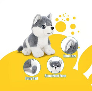 Husky Stuffed Animal Plush Toy 26 cm - Soft Toy