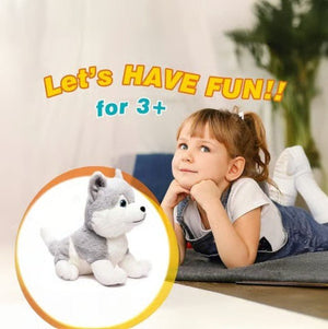 Husky Stuffed Animal Plush Toy 26 cm - Soft Toy