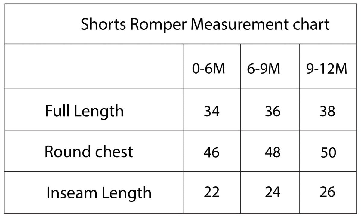 I am a Star Shorts Romper - ROM-ST-IMSTR-0-6