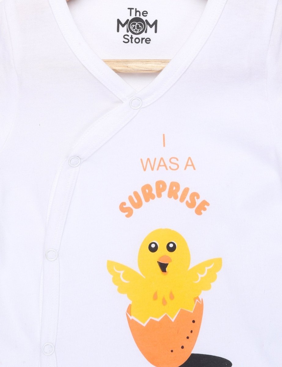 I was a Surprise Baby Onesie - ONC-IWSP-PM