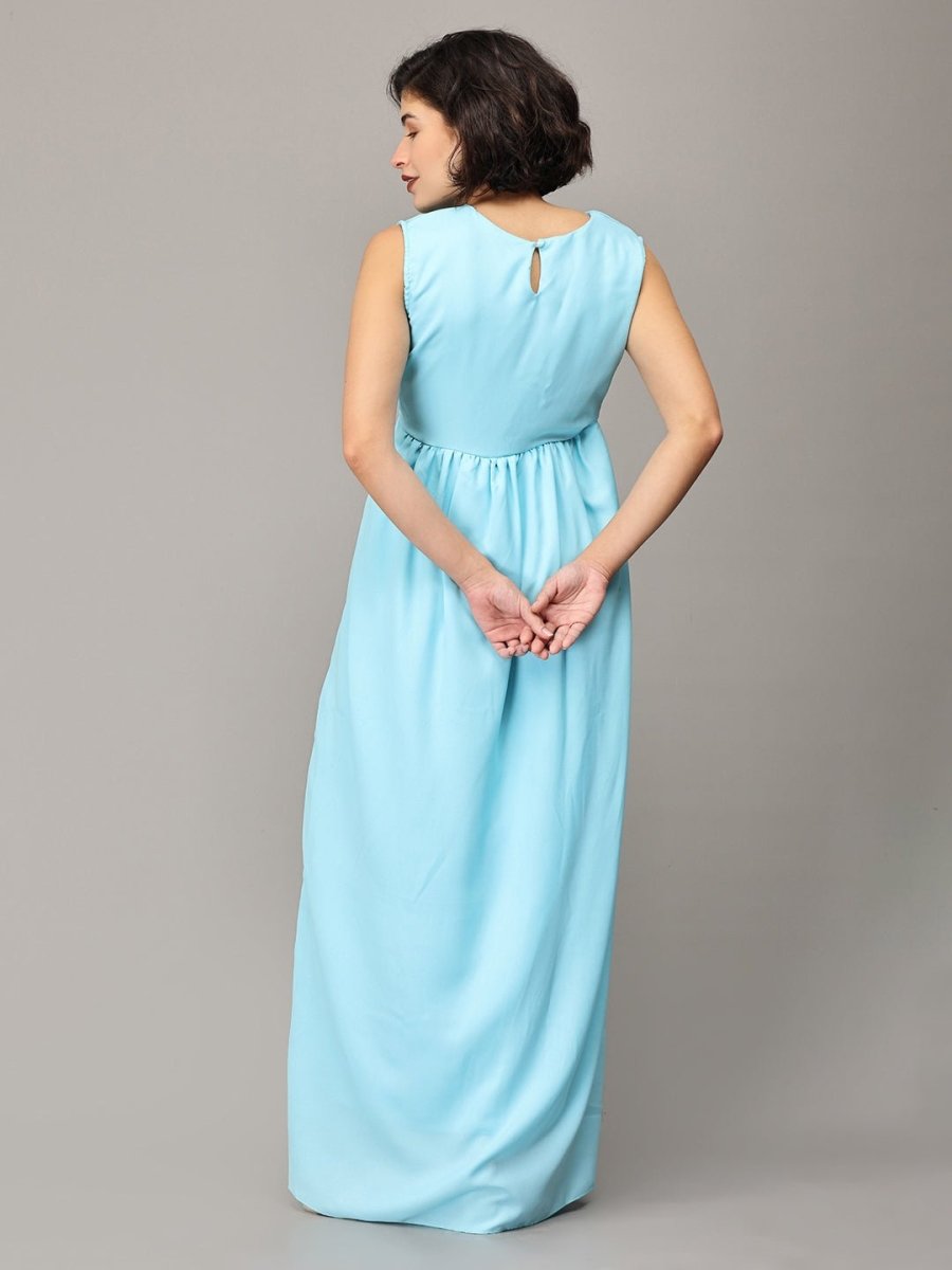 Ice Lilly Sequins Maternity Dress - DRS-FRZBL-S