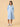 Icy Blue Maternity and Nursing Hoodie Dress - Blue Maternity Winter Dress