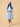 Icy Blue Maternity and Nursing Hoodie Dress - Blue Maternity Winter Dress