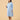 Icy Blue Maternity and Nursing Hoodie Dress - Blue Maternity Winter Dress