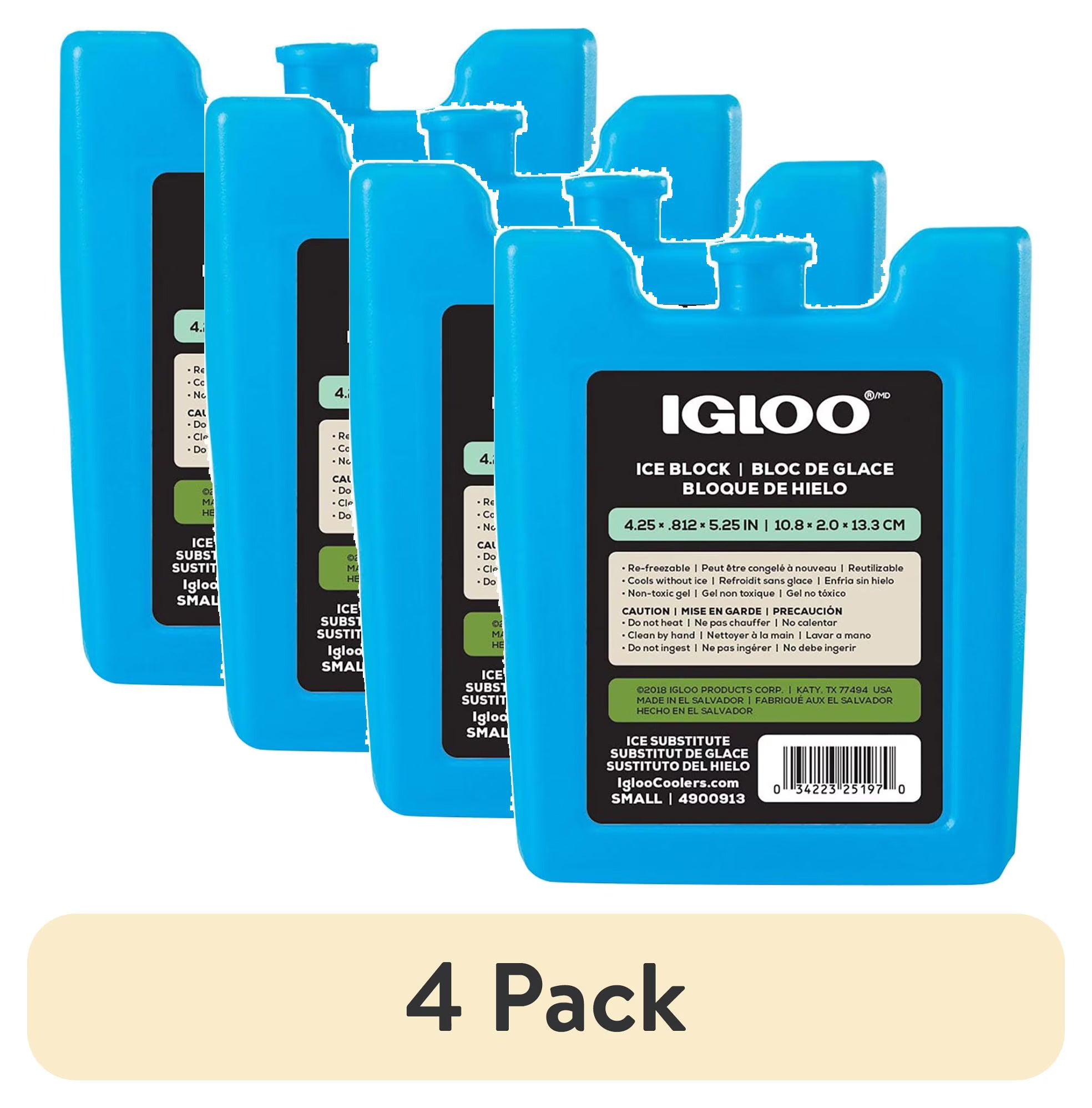 Ameda Freezer Element - Igloo - Pack of 4 (to be used with Travel Case)