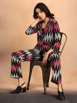 Ikat Eclipse Women's Co-ord Suit Set - XS Women's Co ord Set