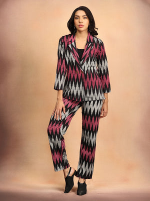 Ikat Eclipse Women's Co-ord Suit Set - XS Women's Co ord Set