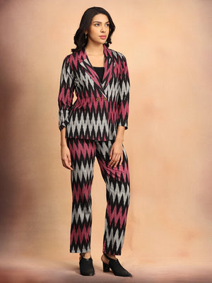 Ikat Eclipse Women's Co-ord Suit Set - XS Women's Co ord Set