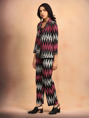 Ikat Eclipse Women's Co-ord Suit Set - XS Women's Co ord Set