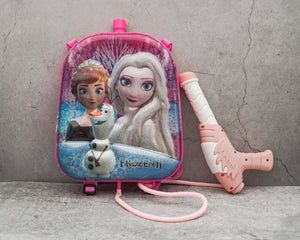 ilearnngrow 3D Frozen Themed Water Tank & Water Gun - 