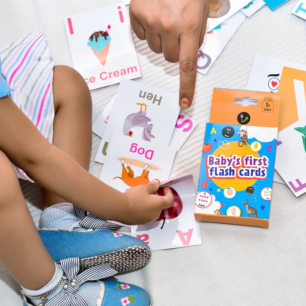 iLearnNgrow Baby's First Alphabets Flash Cards - Baby's First Alphabets Flash Cards