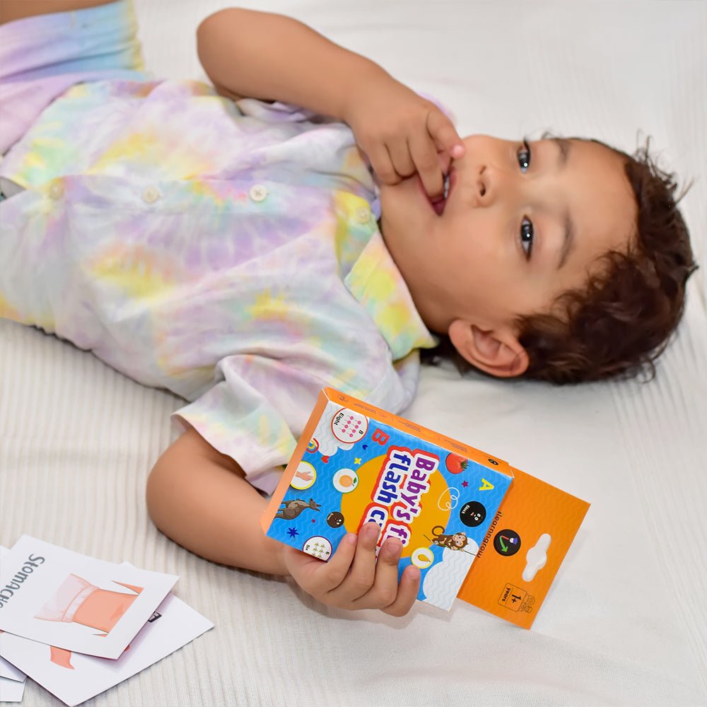 iLearnNgrow Baby's First Body Parts Flash Cards - Baby's First Body Parts Flash Cards