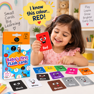 iLearnNgrow Baby's First Colors Flash Cards - Kids Learning Books