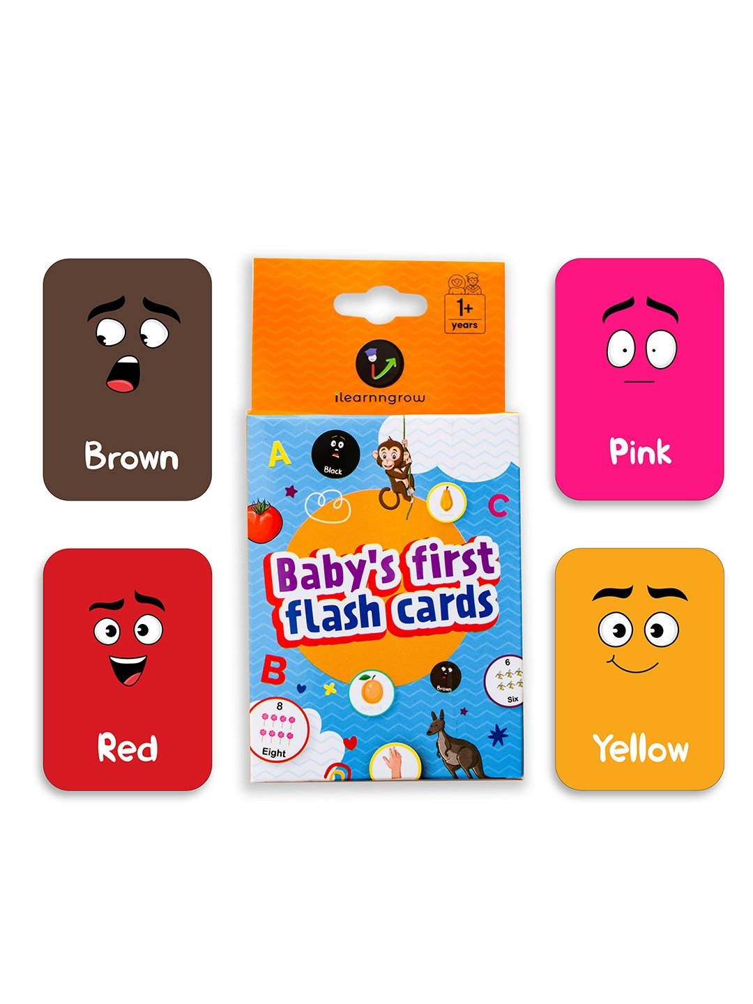 iLearnNgrow Baby's First Colors Flash Cards - Baby's First Colors Flash Cards - 1