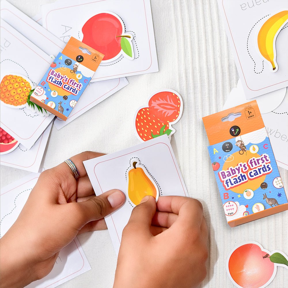 iLearnNgrow Baby's First Fruits Flash Cards - Baby's First Fruits Flash Cards