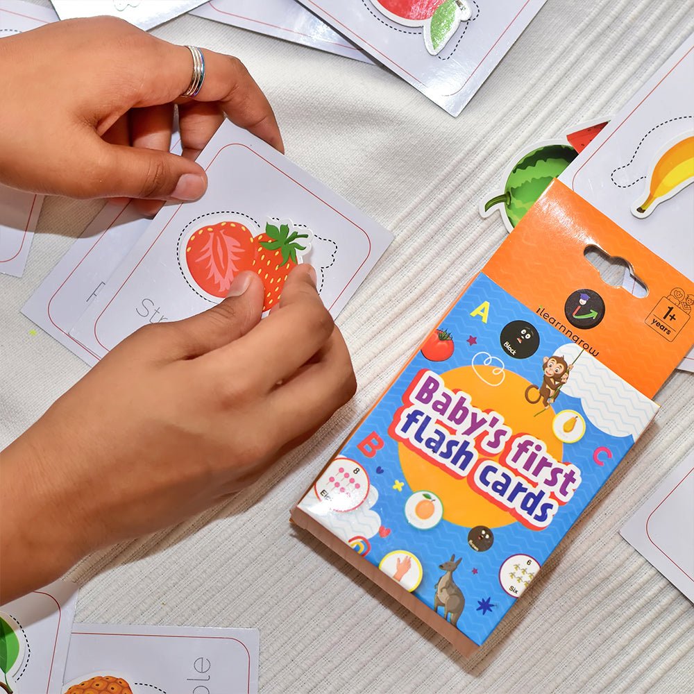 iLearnNgrow Baby's First Fruits Flash Cards - Baby's First Fruits Flash Cards