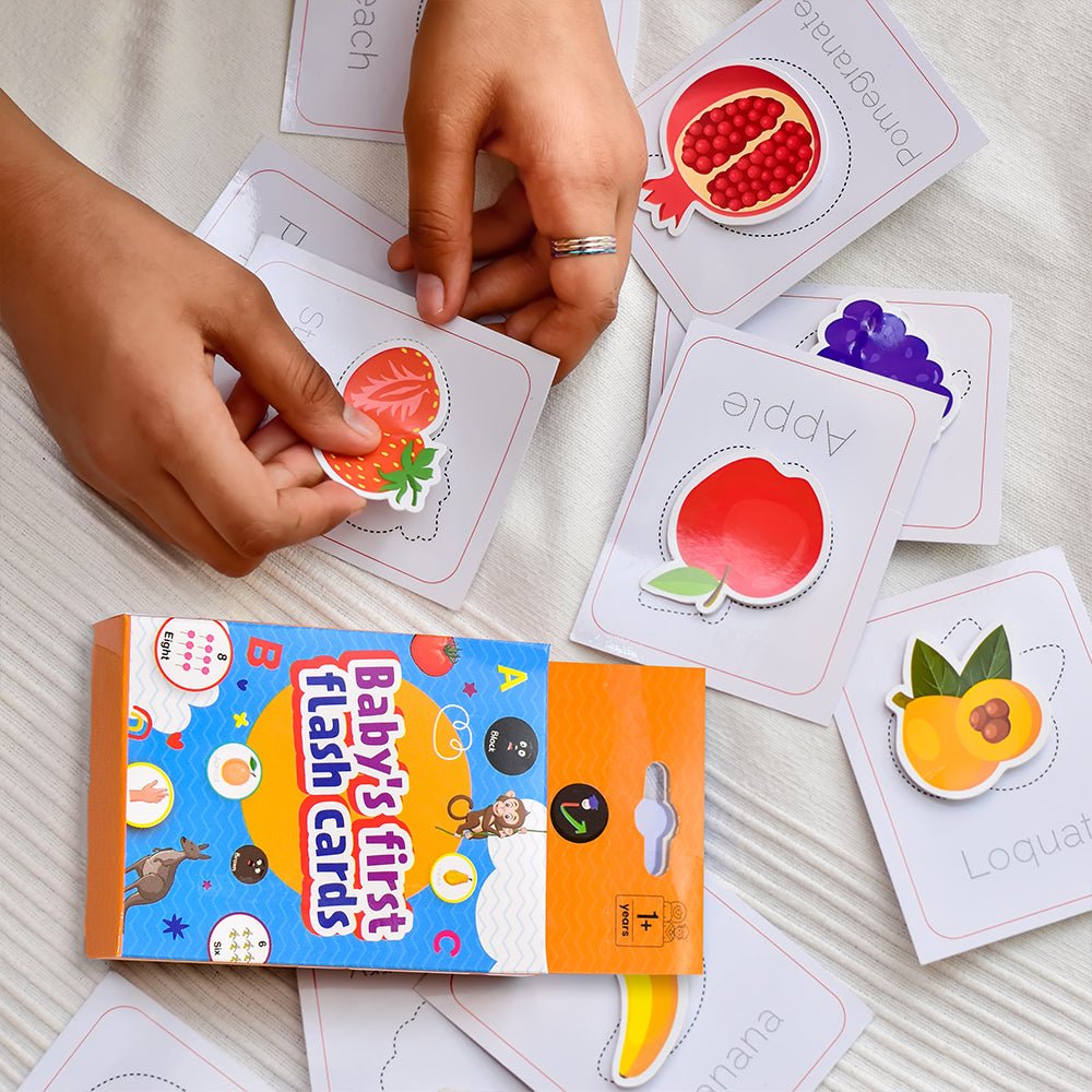 iLearnNgrow Baby's First Fruits Flash Cards - Baby's First Fruits Flash Cards