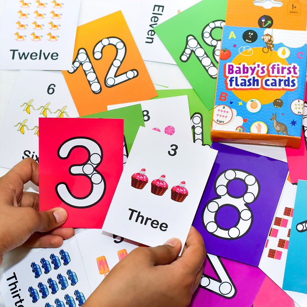 iLearnNgrow Baby's First Numbers Flash Cards - Baby's First Numbers Flash Cards
