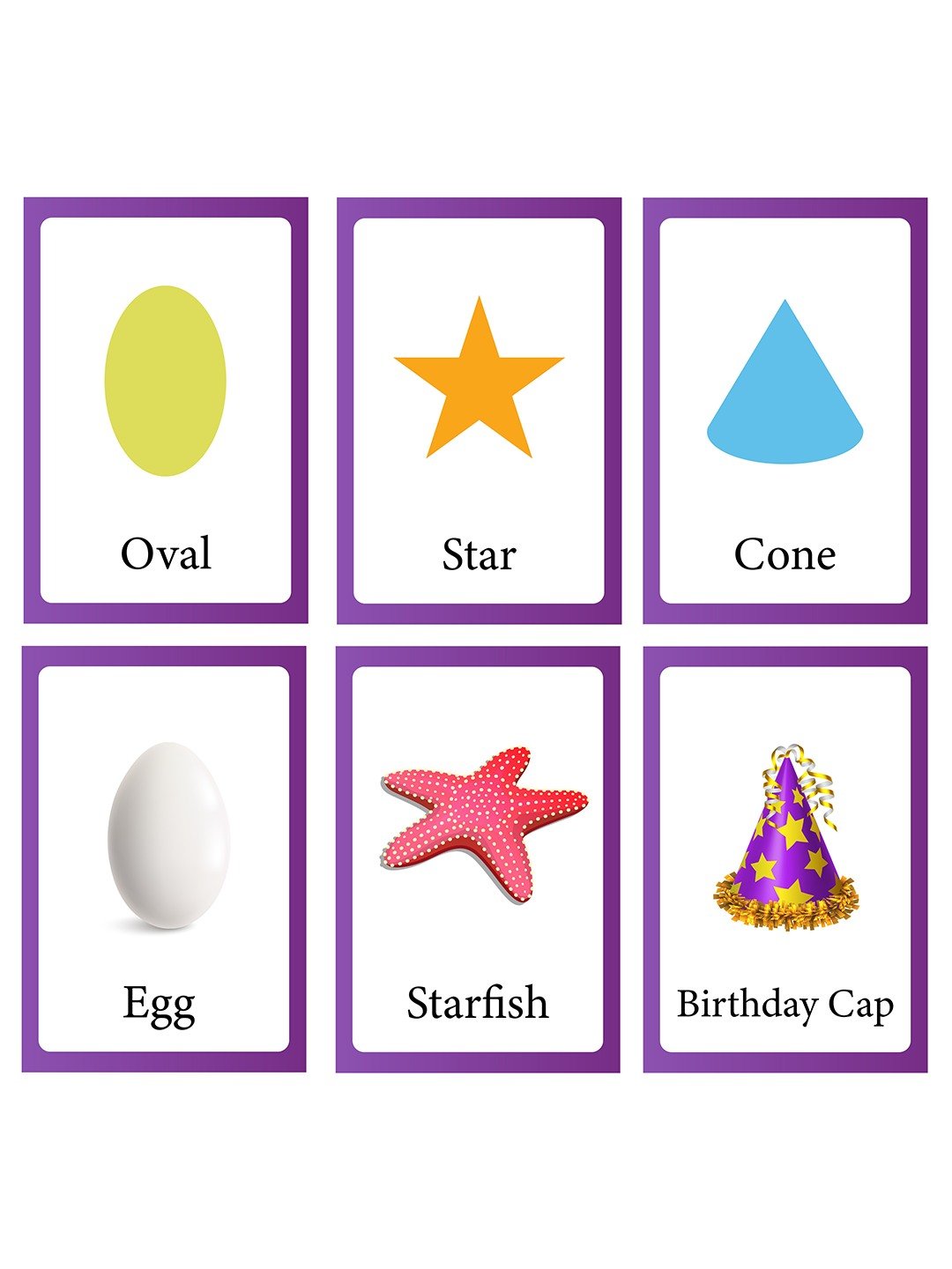 iLearnNgrow Baby's First Shape Flash Cards - Baby's First Shape Flash Cards