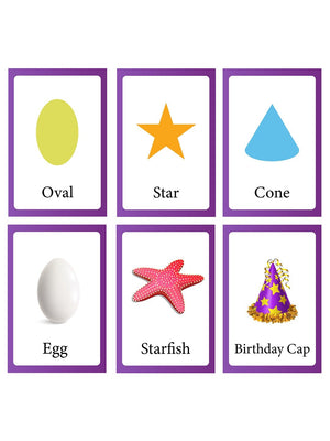 iLearnNgrow Baby's First Shape Flash Cards - Baby's First Shape Flash Cards