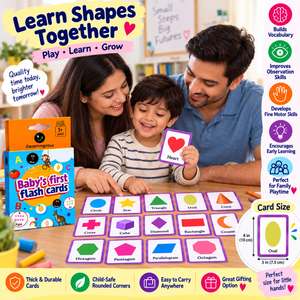 iLearnNgrow Baby's First Shape Flash Cards - Kids Learning Books