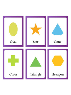 iLearnNgrow Baby's First Shape Flash Cards - Baby's First Shape Flash Cards
