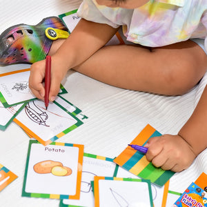 iLearnNgrow Baby's First Vegetables Flash Cards - Baby's First Vegetables Flash Cards