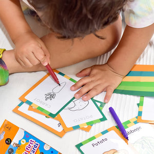 iLearnNgrow Baby's First Vegetables Flash Cards - Baby's First Vegetables Flash Cards