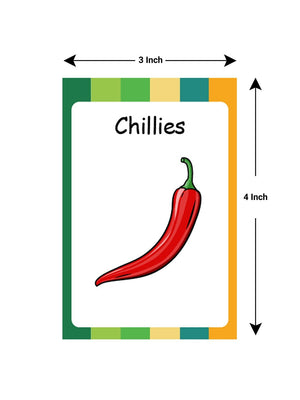 iLearnNgrow Baby's First Vegetables Flash Cards - Baby's First Vegetables Flash Cards