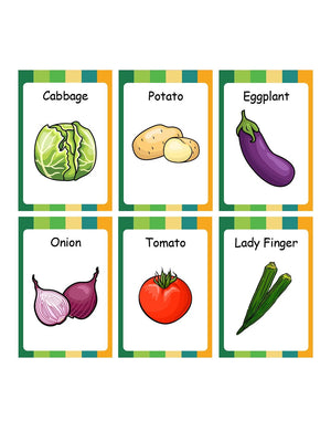 iLearnNgrow Baby's First Vegetables Flash Cards - Baby's First Vegetables Flash Cards