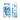 iLearnNGrow Blue Luggage Stationery Rakhi Combo | The Mom Store - Stationery Rakhi Combo