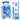 iLearnNGrow Blue Luggage Stationery Rakhi Combo | The Mom Store - Stationery Rakhi Combo