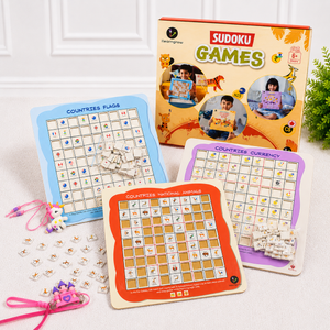 iLearnNGrow Brain Booster Rakhi Combo Educational Sudoku Set with Rakhi for Kids - Rakhi Gifts