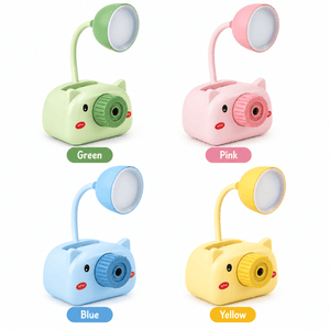 iLearnNGrow Camera Shaped Study Lamp With Sharpener LED Desk Lamp for Kids - Baby Care Accessories
