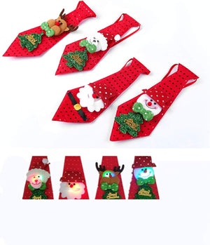 ilearnngrow Christmas Light Up Neck Tie - Accessories