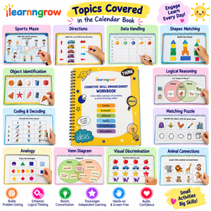 iLearnNgrow Cognitive Skill Workbook - Kids Stationery